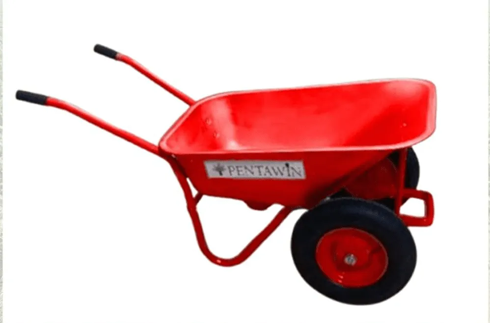Angkong Roda Standar Bak Besi Dua Roda / Two  Wheeled Wheelbarrow (Standard)
