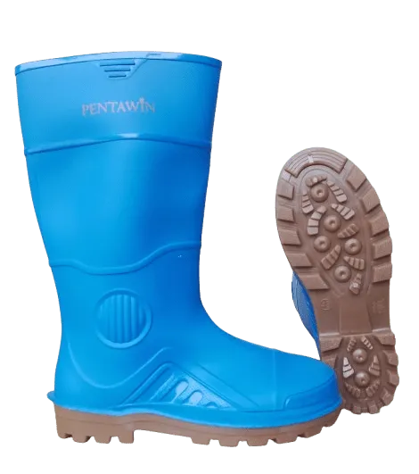 Boots PVC 10" Blue Mocca Penthol